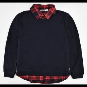 Boys mock neck shirt size 7/8